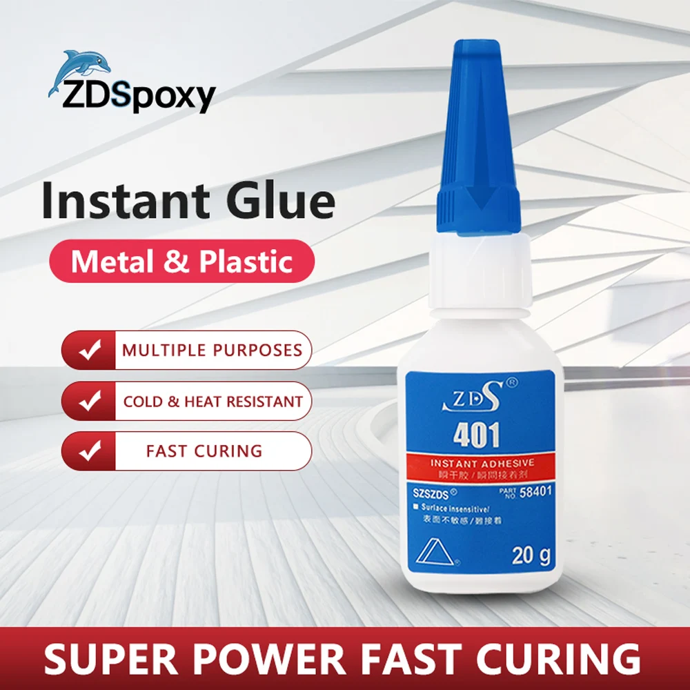 Zds Glue Factories High Quality 502 406 401 Wood Glass Adhesives And