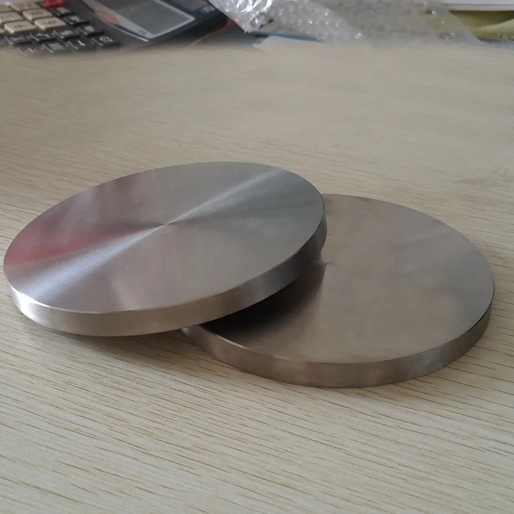 钛铝合金圆盘定做 gr5 ti6al4v 钛盘热销