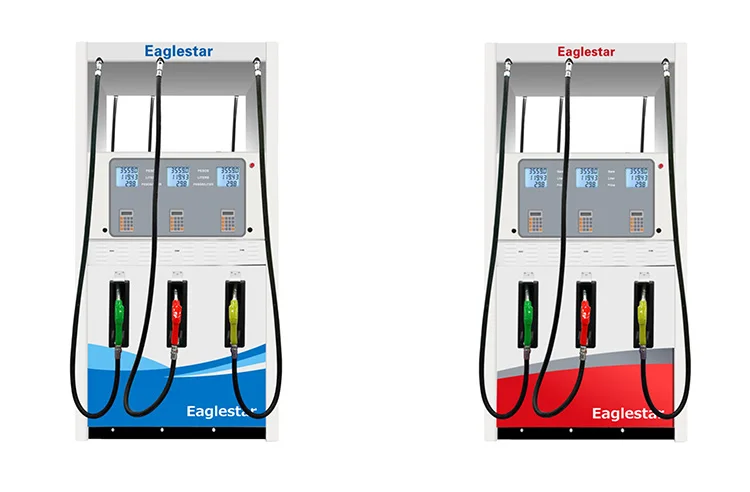 Eaglestar 6 Nozzles 3 Pumps Petrol Pump Machine Fuel Dispenser Price Tatsuno Fuel Dispenser Spare Parts