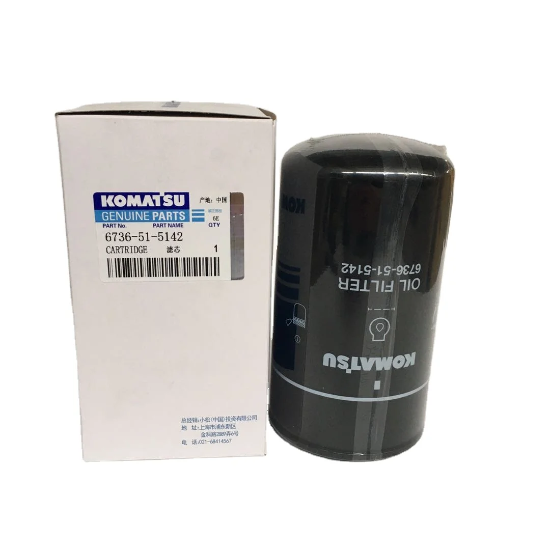 6736-51-5142 CARTRIDGE OIL FILTER for Genuine PC200-8 PC200-7