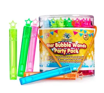 40-pack Mini Bubble Wands For Kids In Party /birthday Great Wand ...