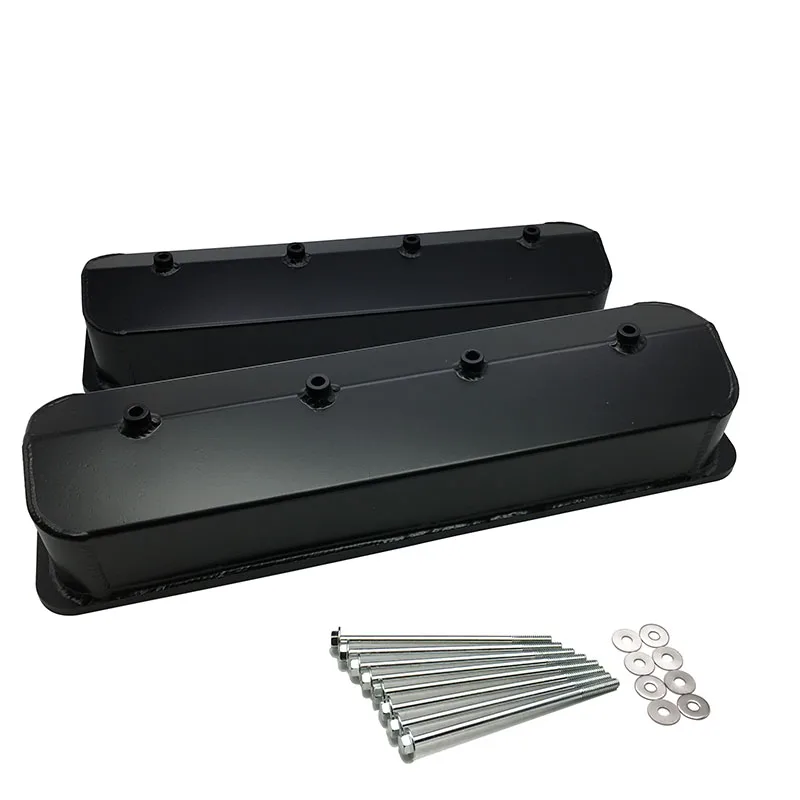 1987up Small Block Chevy Fabricated Valve Cover With Center Bolt