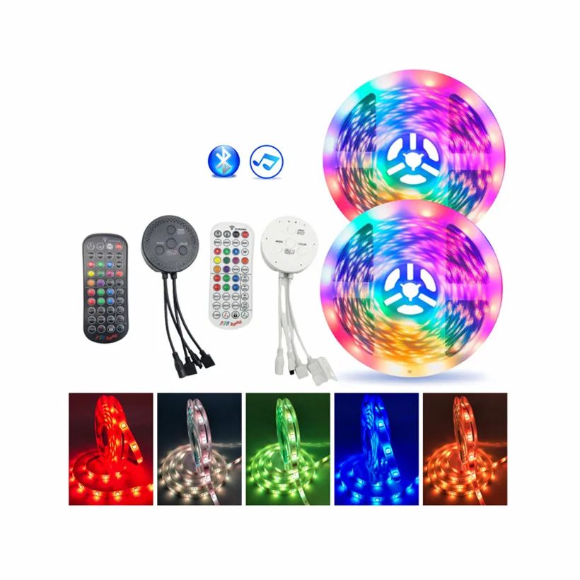 Backlight Color Changing Led Strip Lights Govee 5 Metre 5050 Rgb Colour Smart Wifi Bluetooth Works With Alexa