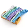 Factory price in ready stock 2mm 2.5mm 3mm rolled colorful draw strong elastic rubber cord rope