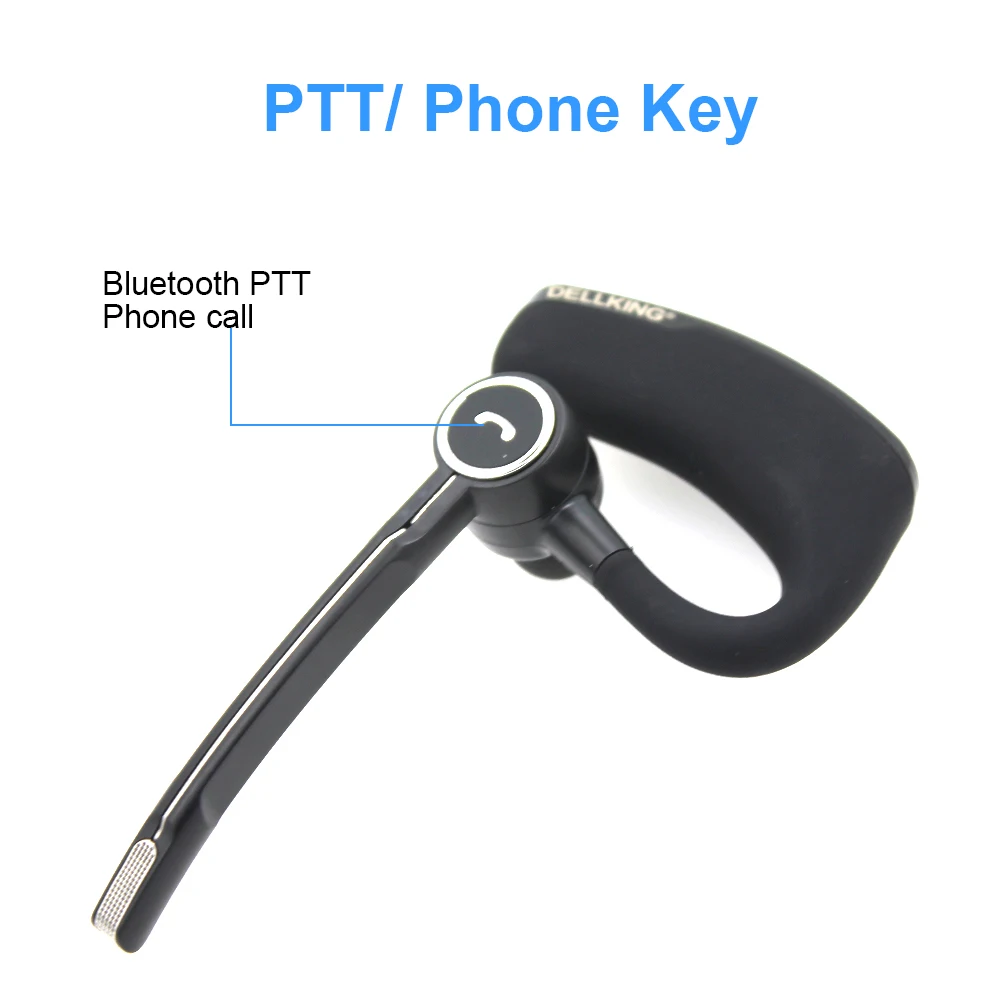 Anysecu Wireless Earphone Ptt Headset E0 For Android Radio