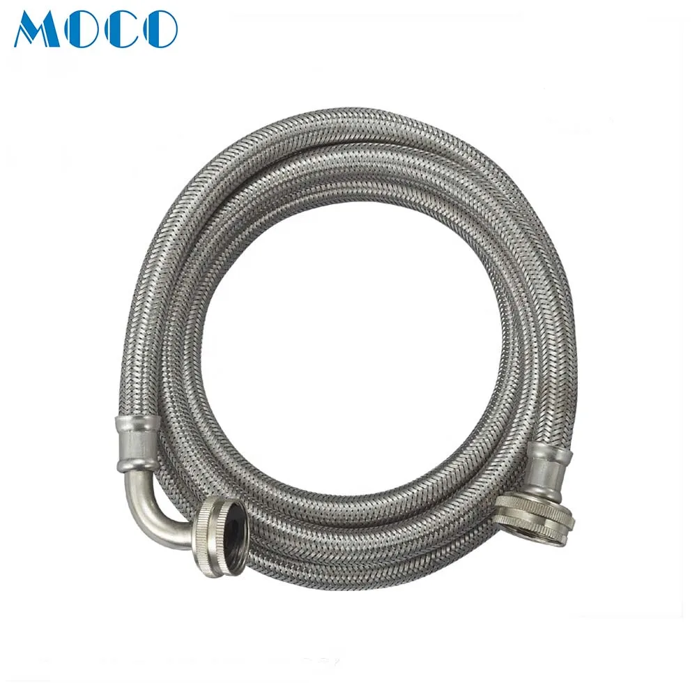 Fully Stocked 304 Stainless Steel Water Inlet Connector Braided Washing