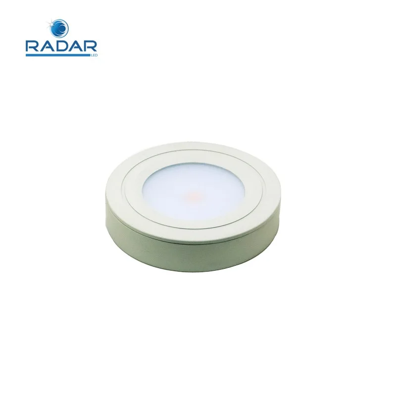 Surface Mounted 12V 3.3W SMD5050 Dimmable LED Cabinet Puck Light