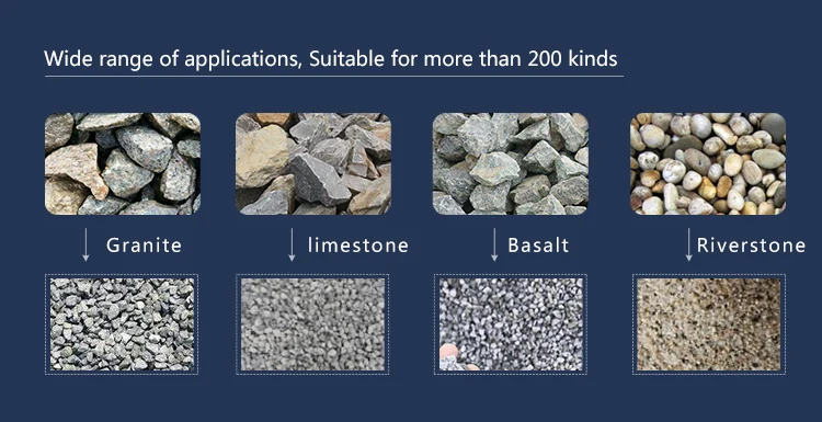 Limestone gravel clay rock stone crushing machine price vertical shaft hydraulic reversible pf1210