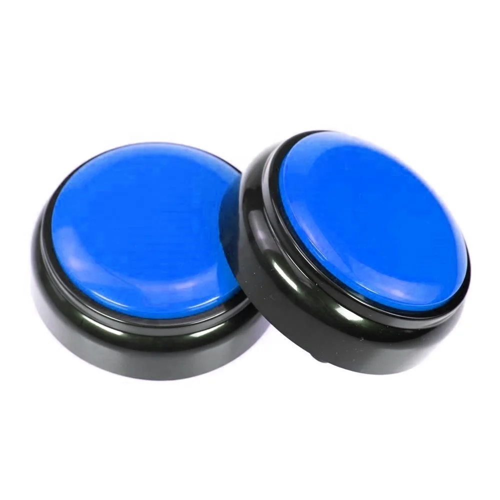 
In stock custom message sound talking push recordable button for learning 