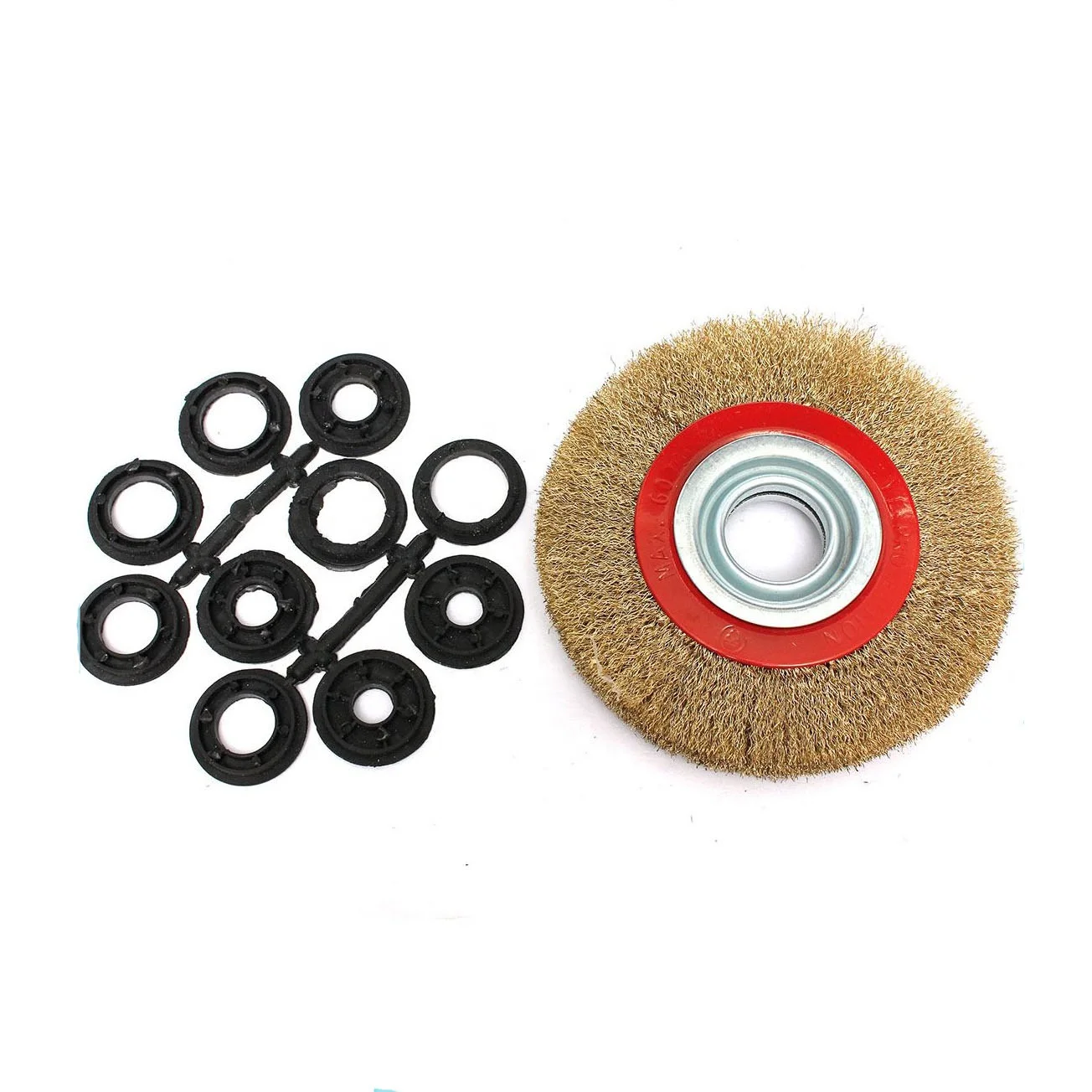 5 inch Crimped Circular Wire Brush Steel  Wheel Brush for Grinders
