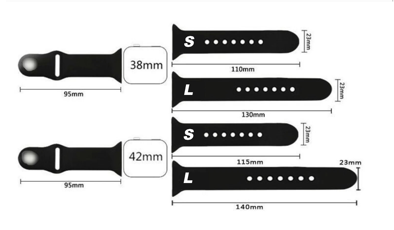 Размер ремешков apple. Размер ремешка для часов Apple IWATCH. Размер ремешка s/m Apple. Размер ремешка i Band 6. Размер ремешка Apple watch s m.