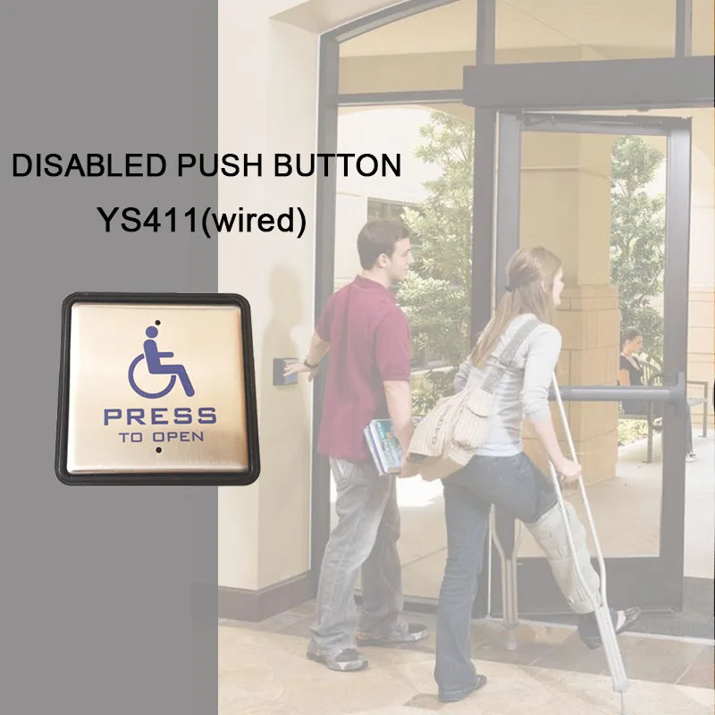 12v Disabled Push Button For Automatic Door System (ys411) - Buy ...