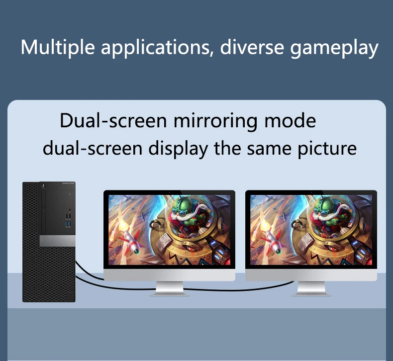 DTECH HD audio and video signal transmission 8k 3d 1080p HDR 48Gbps v2.1 8k hdmi cable - ANKUX.COM
