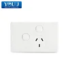 YOUU Australian Light Wall Switches Cheap Import Products Prices Single Power Point with Extra Switch 16A Horizontal