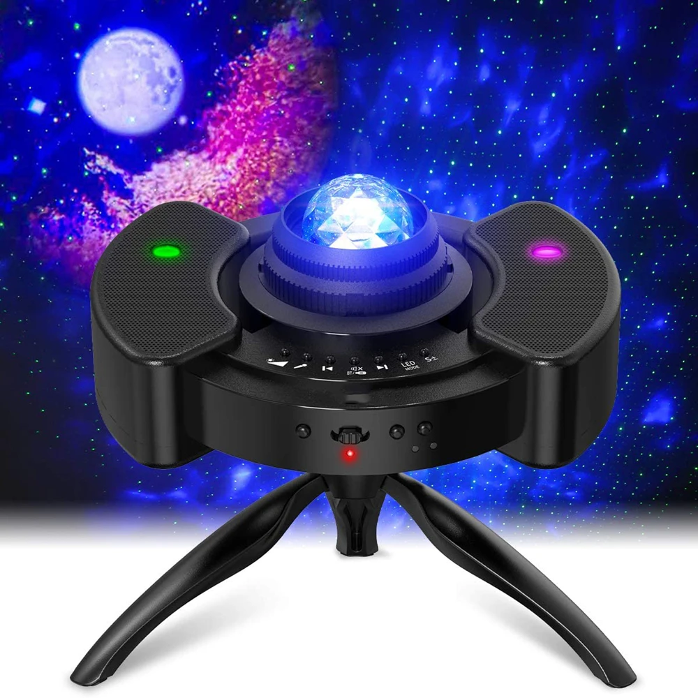 Galaxy Projector for Adults Gifts Ceiling Nebula Galaxy Star Light Projector with Stereo Bluetooth Speaker