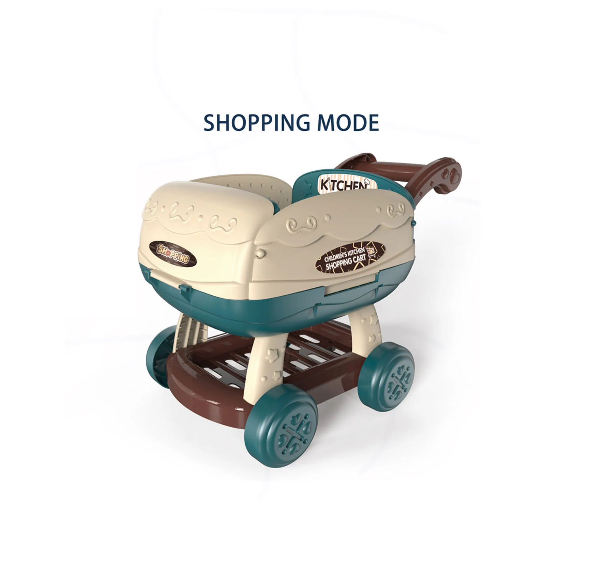 High Quality Kids Plastic Assemble Barbecue Set Kitchen Toy For Kids