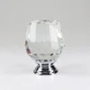 40MM Big Flower Shape Decorative Crystal Glass Drawer Cabinet Knobs