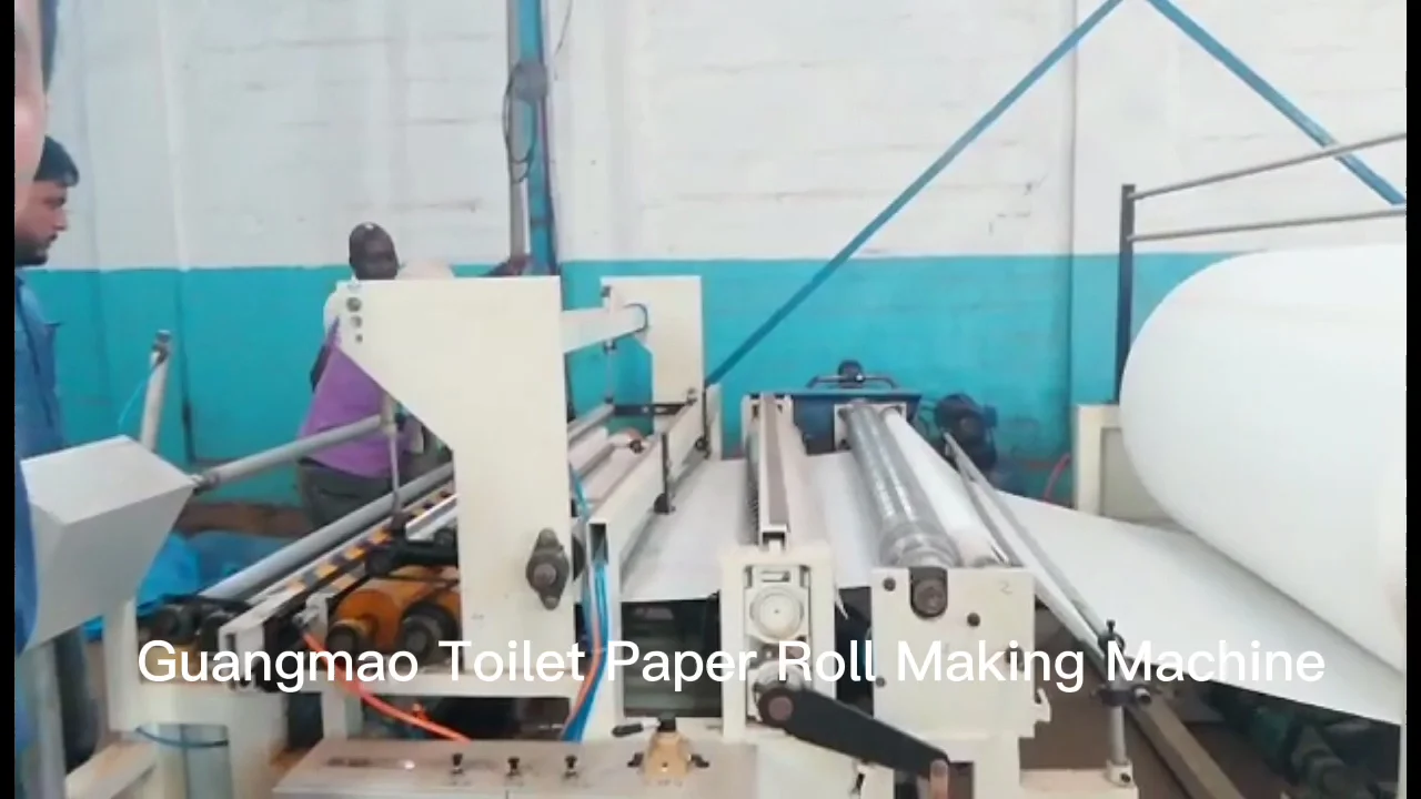 Toilet Paper Manufacturing Process Slitter Rewinder Machine Band Saw
