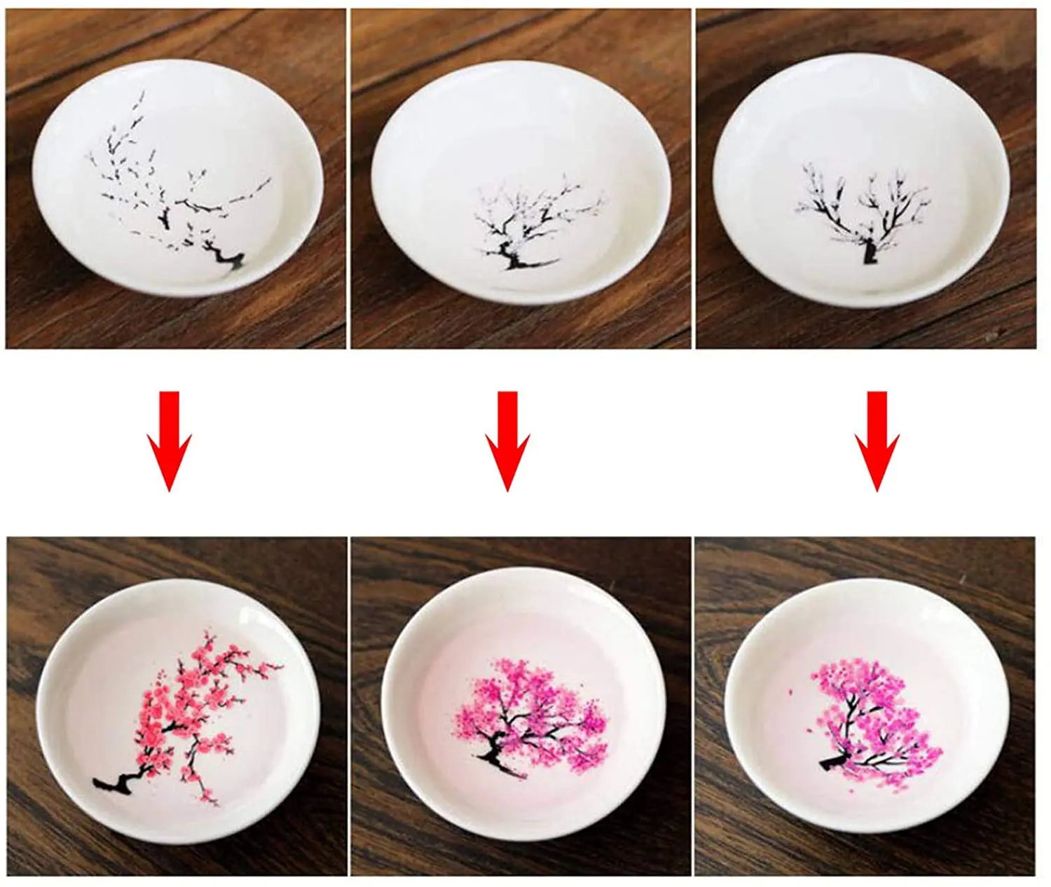 Japanese Sakura Sake Cup Bowl Alsc02 Cherry/peach/plum Blossoms Wine