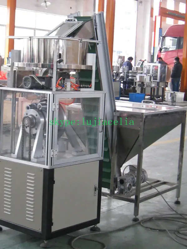 Full-Automatic High Speed Different Type Plastic Cap Slitting Machine for Cutting Caps