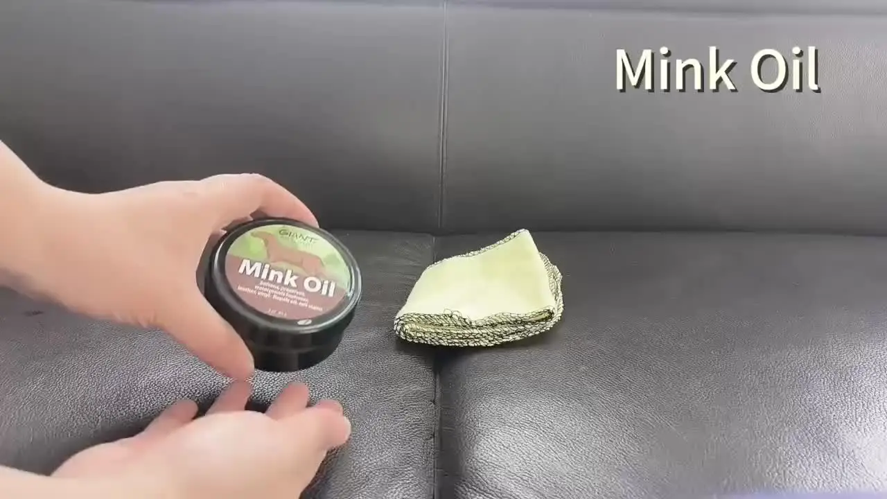 Mink Oil Leather Maintenance Ointment for Cow & Sheepskin - Eco