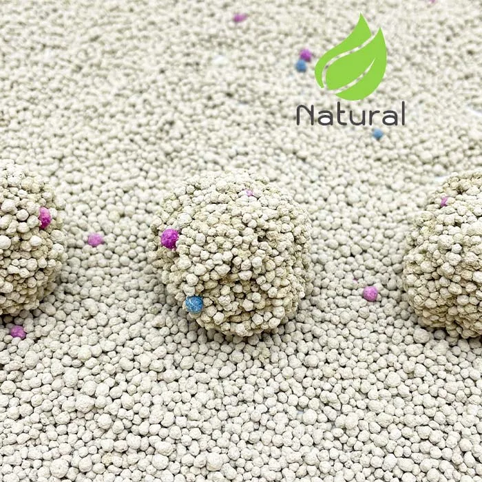 Oem Factory Bulk Cat Litter Bentonite Cat Litter Ball Shaped Natural
