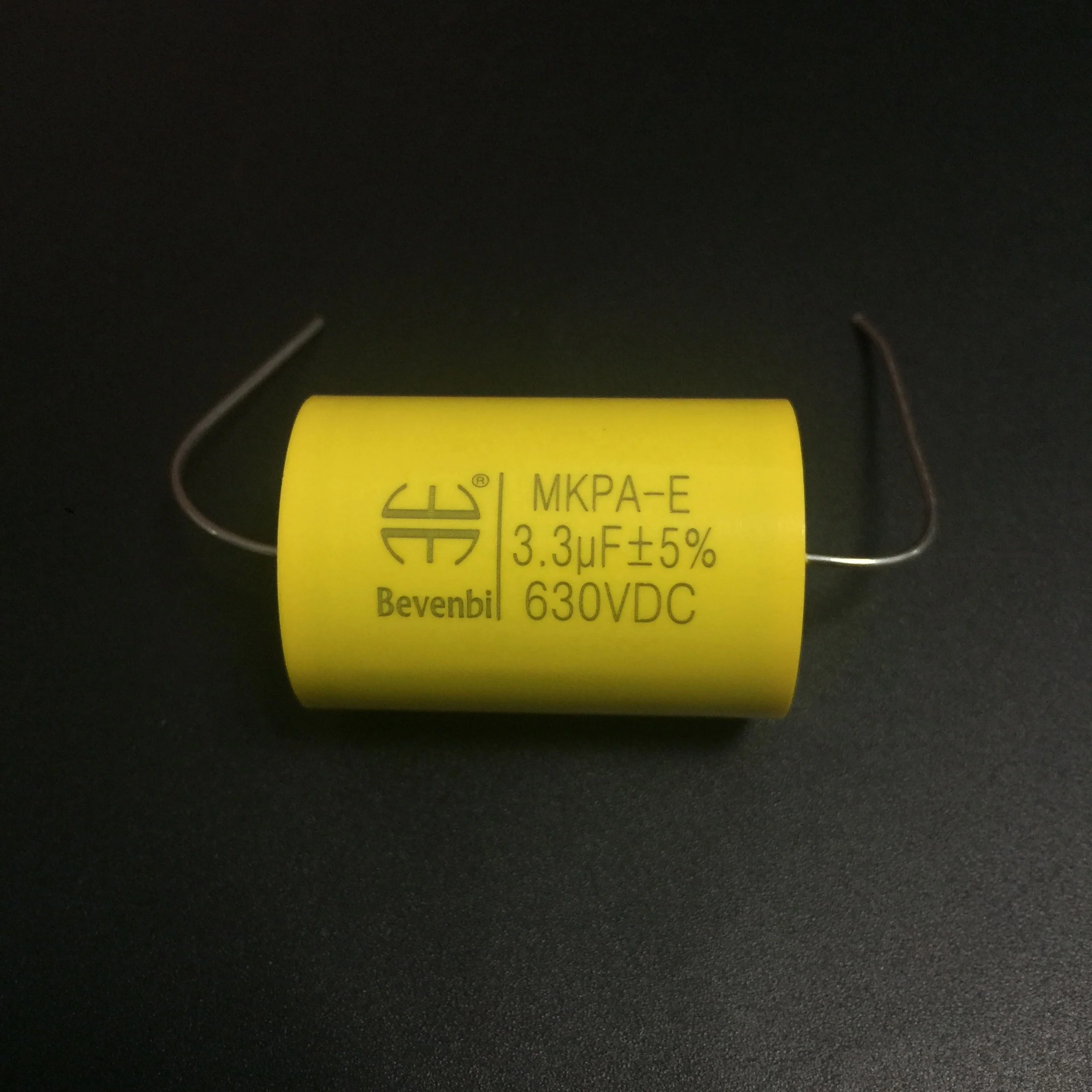 Condensador Audiófilo condensador de audio Axial sin electrodos Suave de frecuencia 