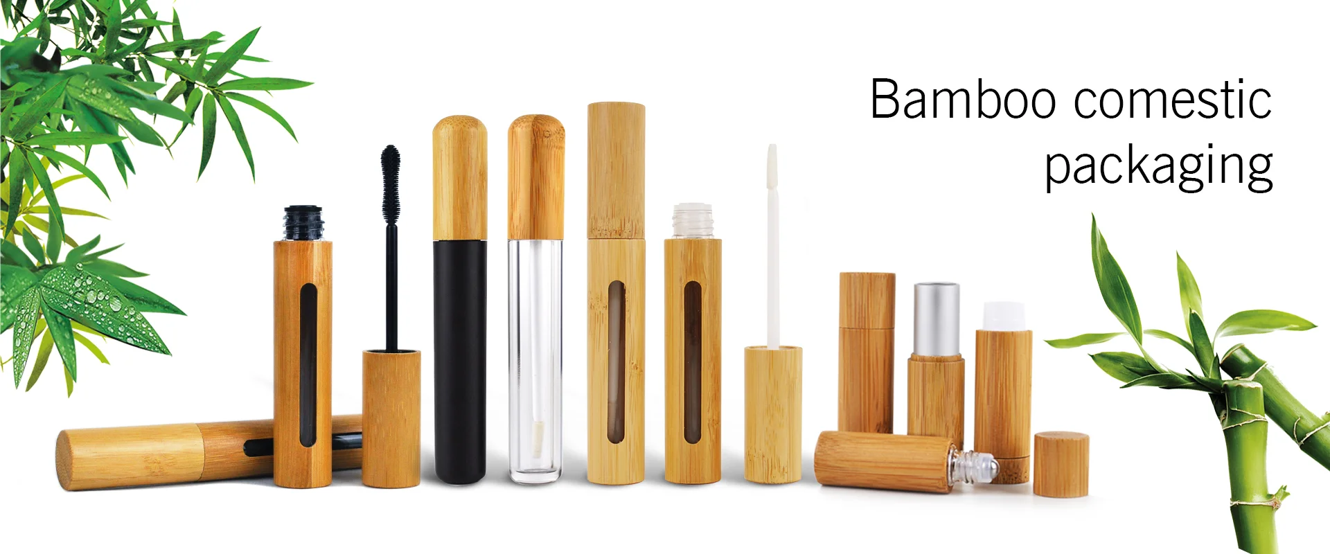 Eco Friendly Lip Gloss Packaging Empty Containers Lip Balm Bamboo Tubes Buy Lip Balm Bamboo