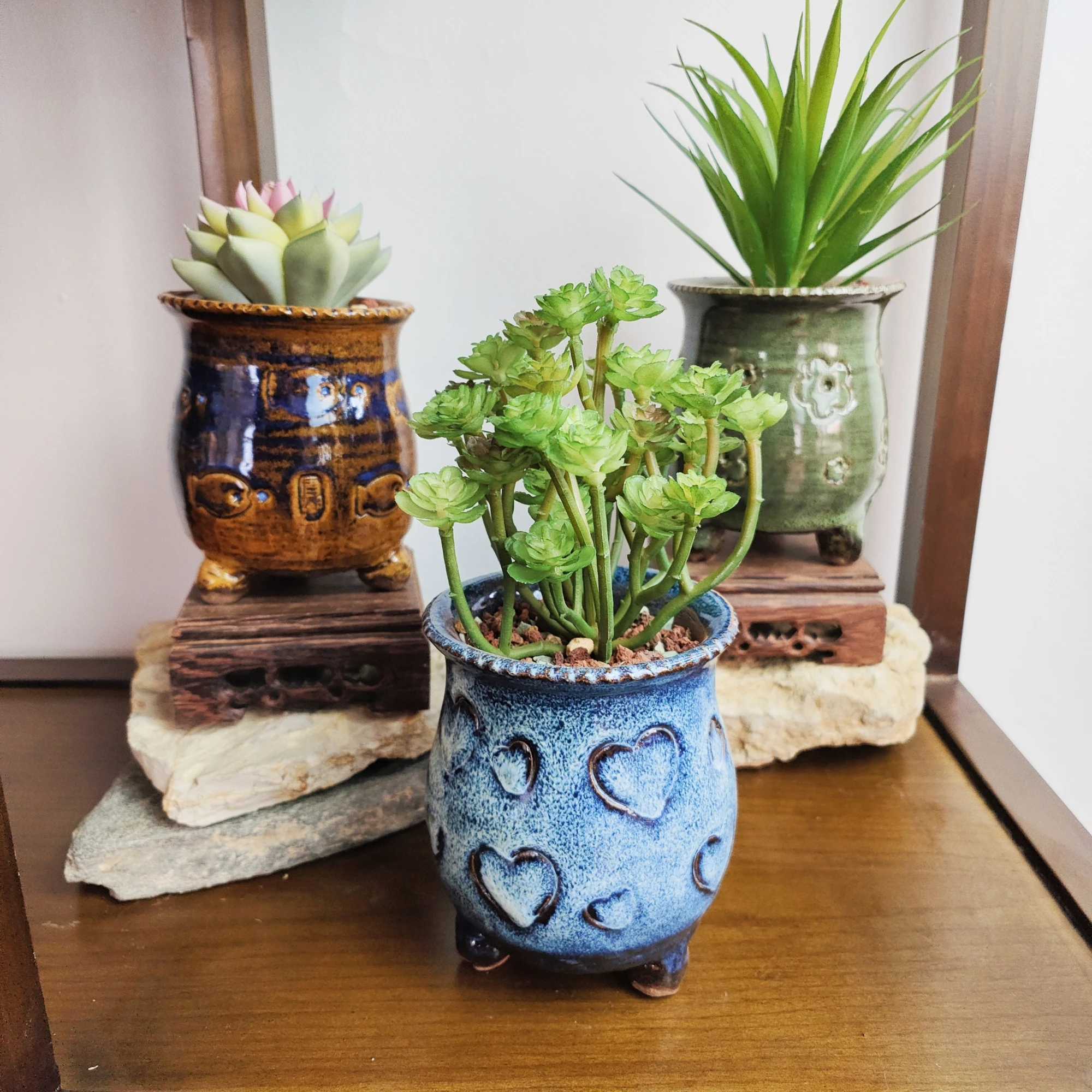 Custom Various Sizes Modern Glazed Succulent Planter Ceramic Plant Pots Indoor Flower Pot Buy
