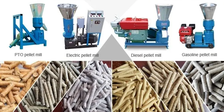 New Condition and Farms Applicable Industries animal feed pellet mill for poultry feed