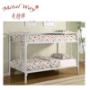 Europe hot style platform 2 persons steel bunk bed