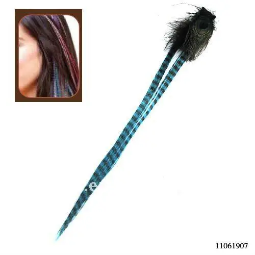 Synthetic Grizzly Feather Extension In Different Colors Buy Grizzly