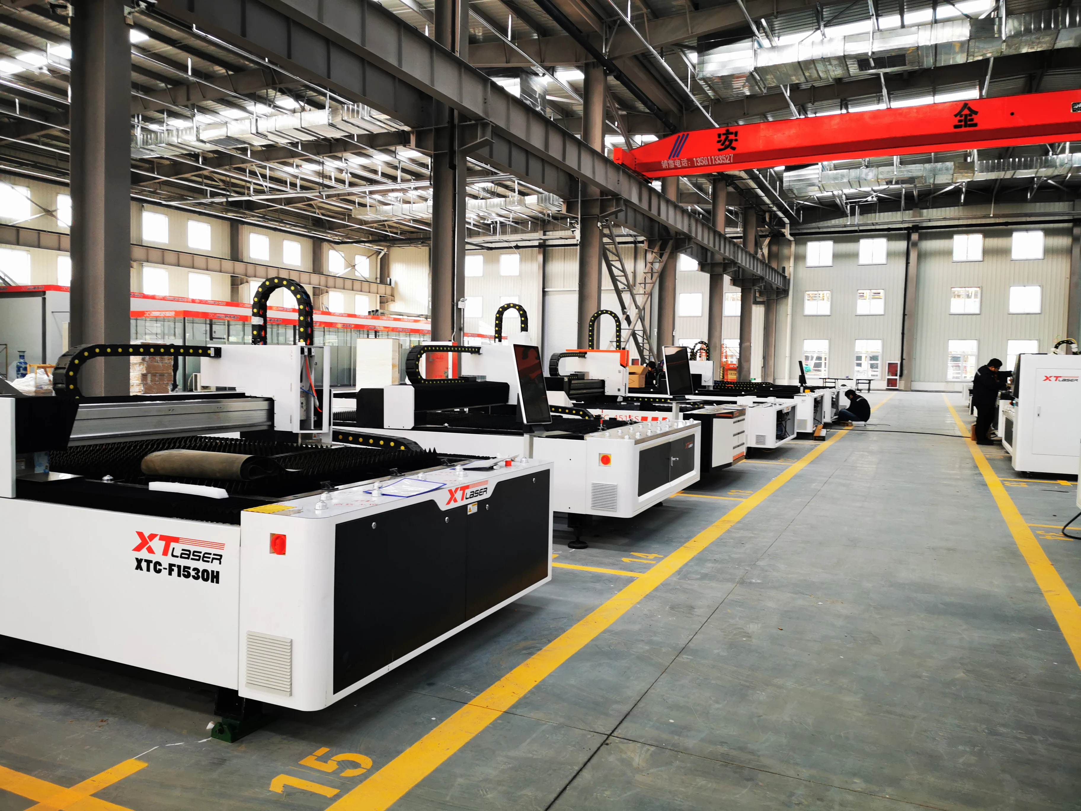 3000w 激光功率厚金属 1530 光纤激光切割机金属板