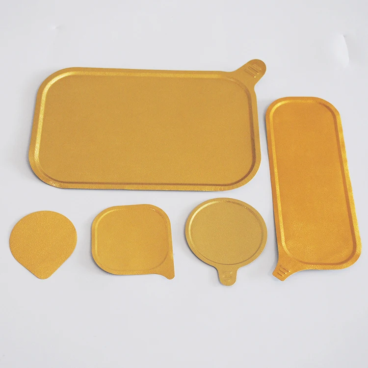 Embossed Aluminum Easy Peel Off Foil Lid For Food Container Packaging