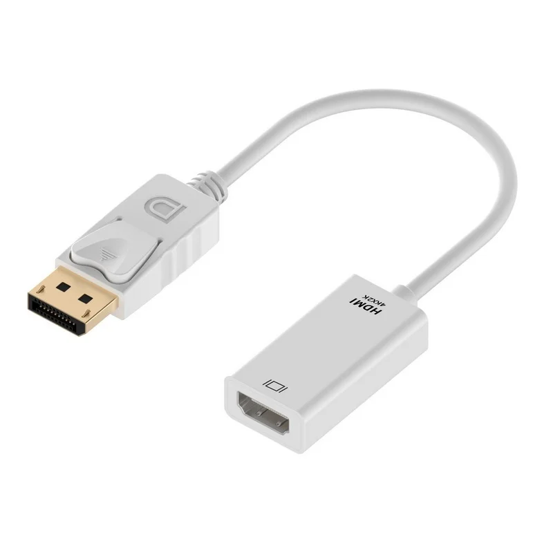 4K DisplayPort to HDMI Adapter 4K DP Display Port to HDMI Female to Male Adapter Cable - ANKUX.COM