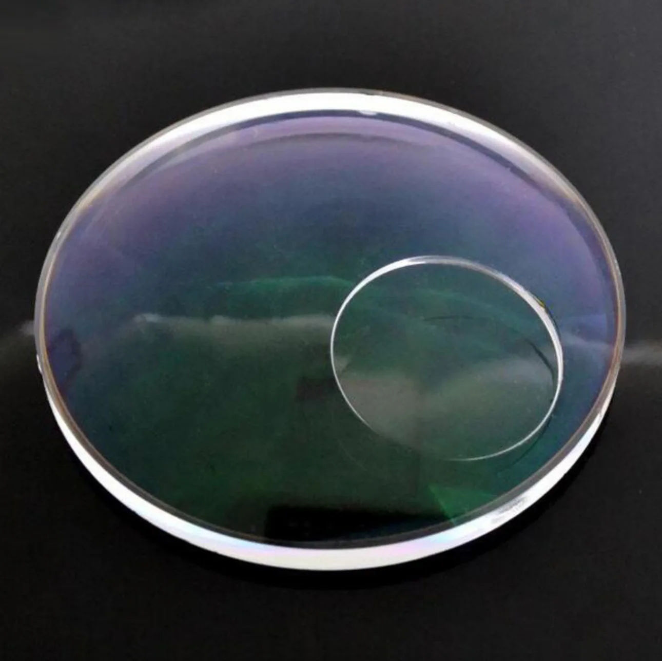 1.56 Aspherical Optical Glass Plastic Resin Lens Roundtop Bifocal Hmc