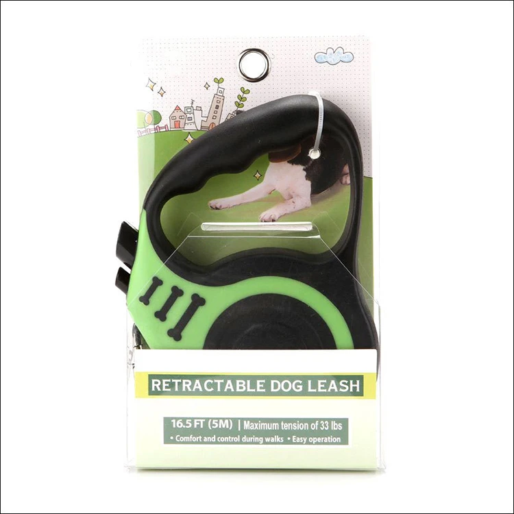 New Design Idea Amazon Hot Sale Eco-friendly Automatic Retractable Pet Leash Comfortable Handle Retractable Dog Leash 