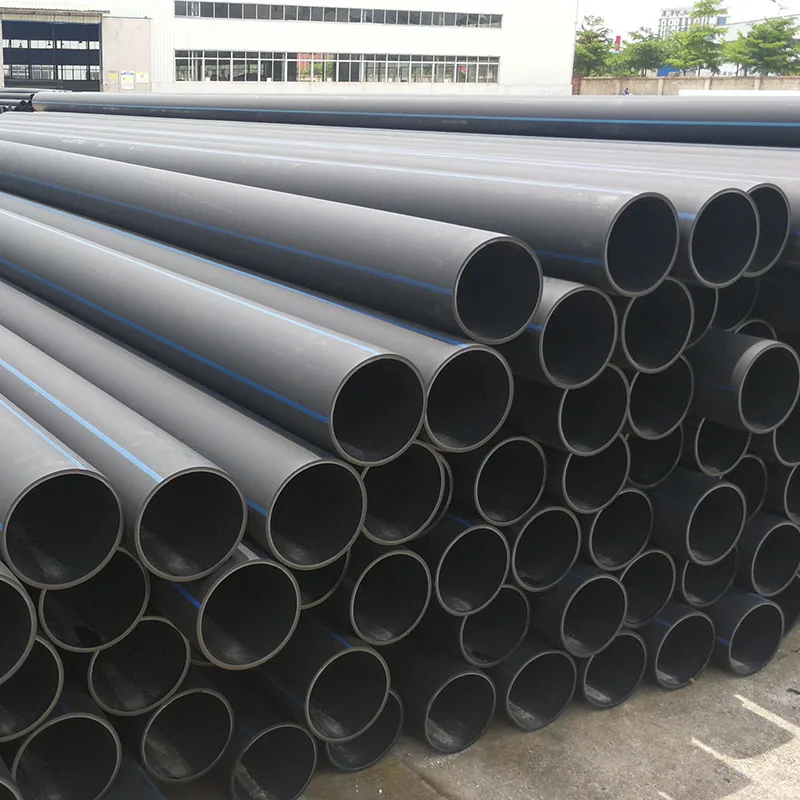 农业灌溉用pvc管黑色供水或排水hdpe管