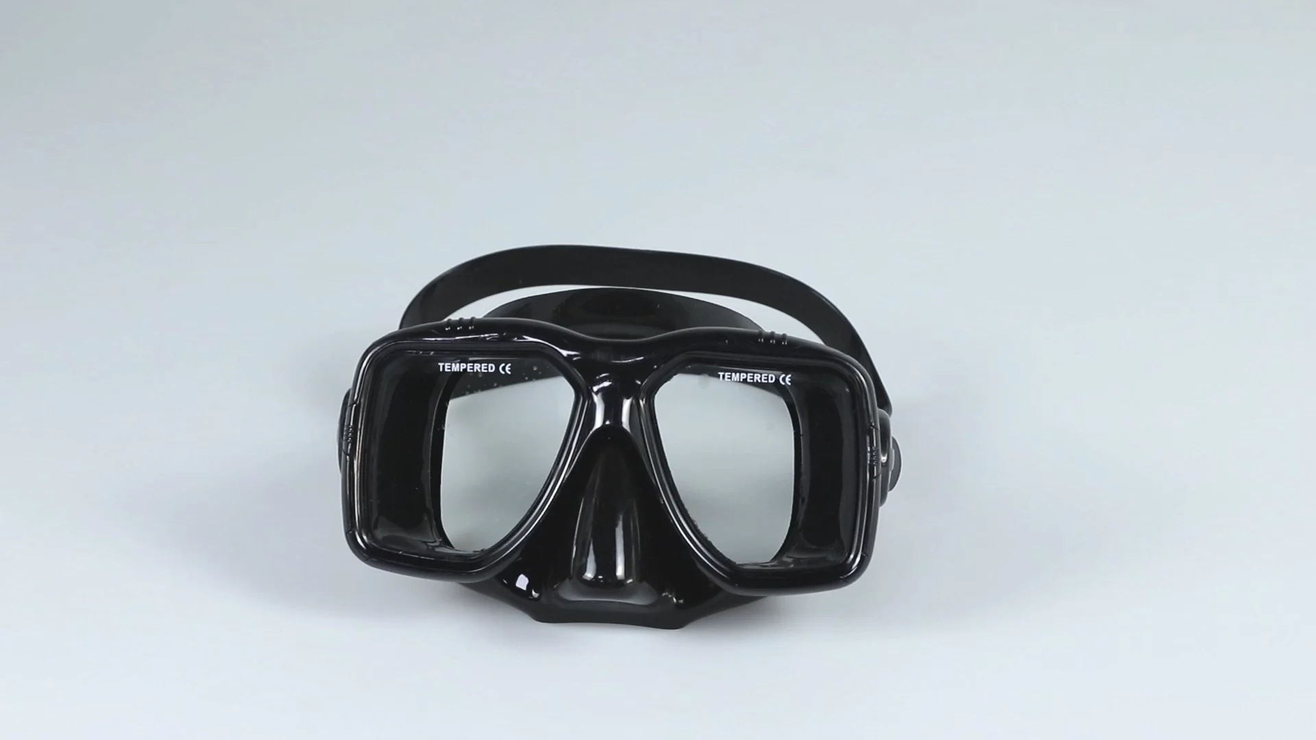 prescription lens tempered glass diving mask snorkeling mask for