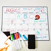 Stain resistant dry eraser magnetic whiteboard with fine tip marker
