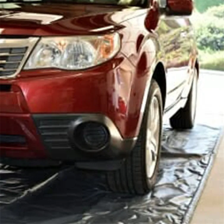 High Quality Customized Pvc Portable Garage Floor Mat Car Wash Water