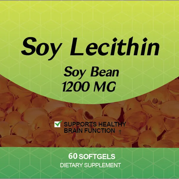 Oem Private Label Soy Lecithin Capsule Immune Supplement Rich In