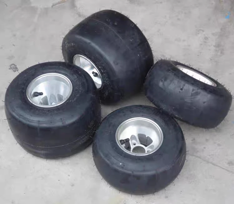 Tire Factory 4 Sets 5" Inch Front/rear Tyre & Wheel Rim For 150cc Atv Go Kart Tires With Wheels