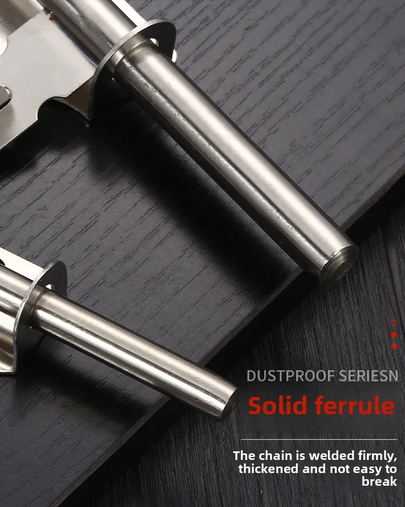 Heavy Duty Stainless Steel Door Bull Plug Surface Mounted Lock Anti ...