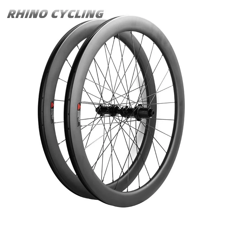 Road Bicycle Carbon Wheelset 45mm Carbon Fiber Bike Wheels 20 24h