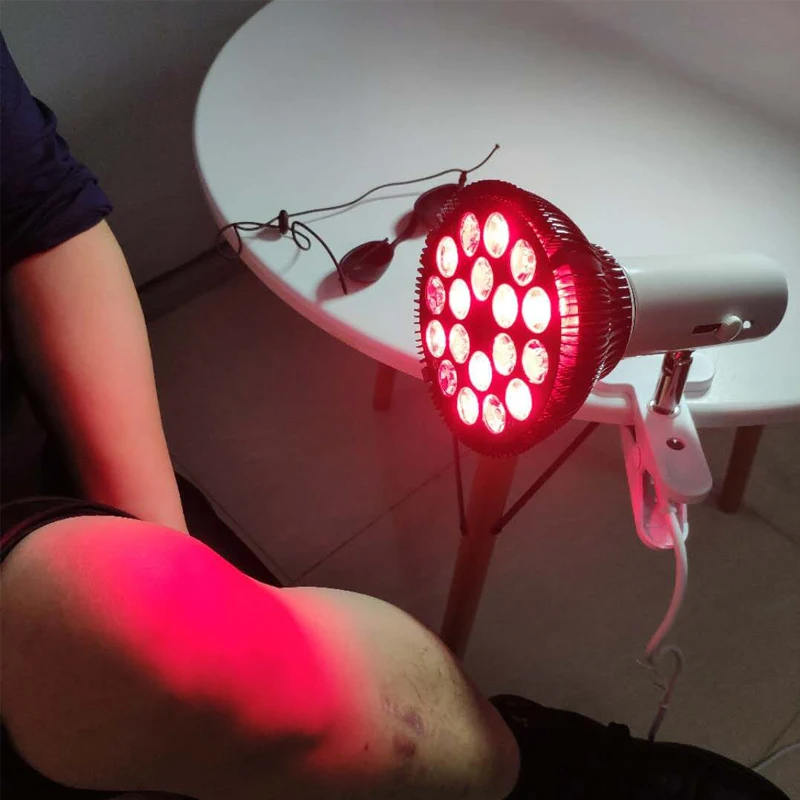 E27 Socket Red Led Light 54w Therapy Lamp 670nm 830nm Red Light Therapy