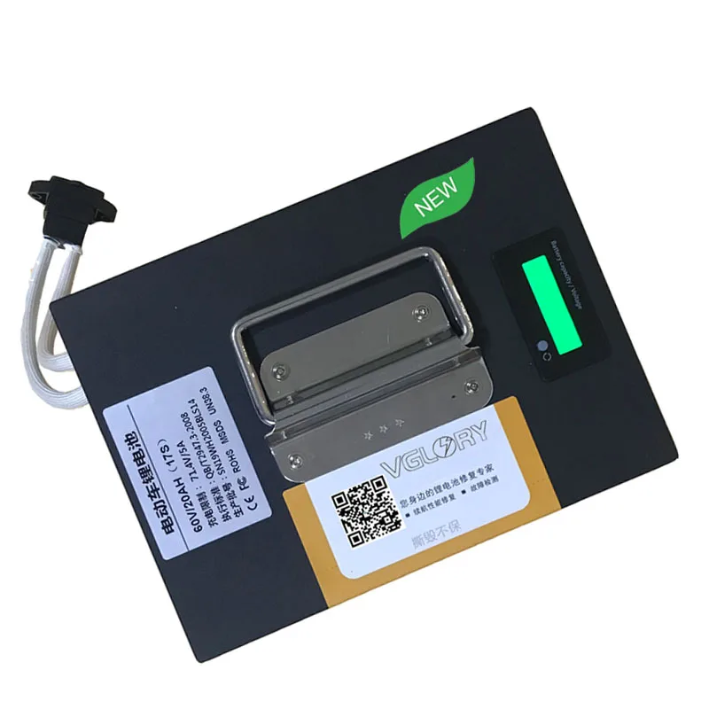 Powerful optional Low self discharge rechargeable lithium ion battery 60v 20ah