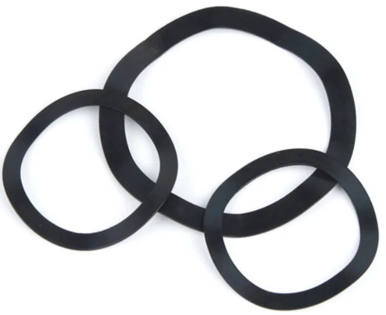 Din 42013 Black Oxide Coating Wave Spring Washers Corrugated Spring