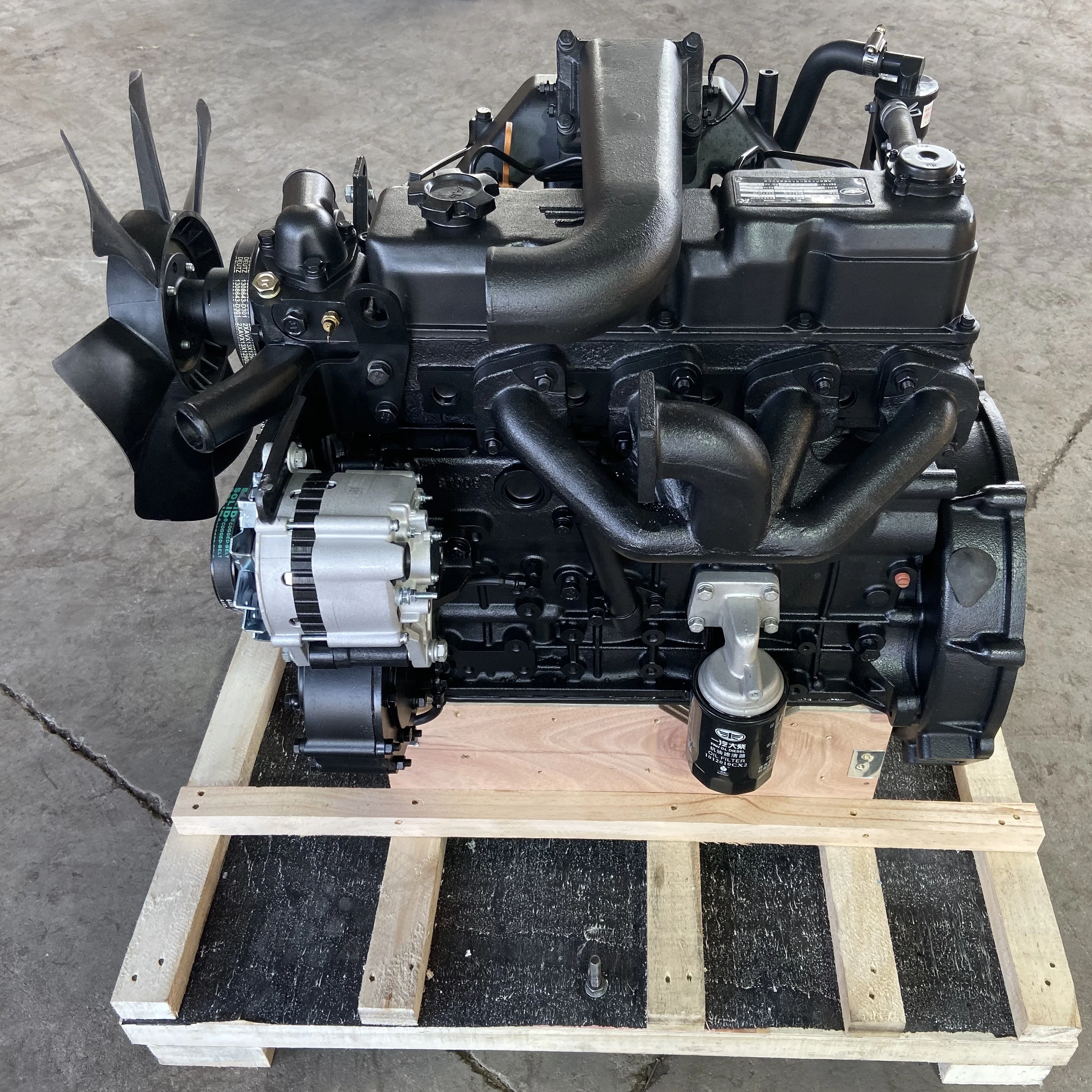 销售4 缸水冷 dadaai 498 叉车柴油发动机