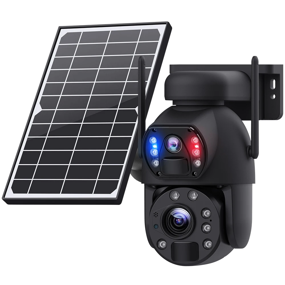 Ubox 6.0megapixel Battery Wifi Solar Power Bullet&pt Dome Linkage Ip ...